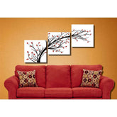 Painting by Numbers Triptych Blooming Branch